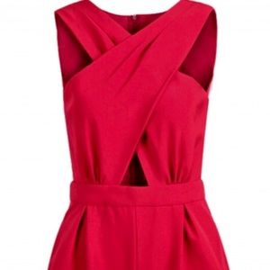 Brand New Chic Red Romper